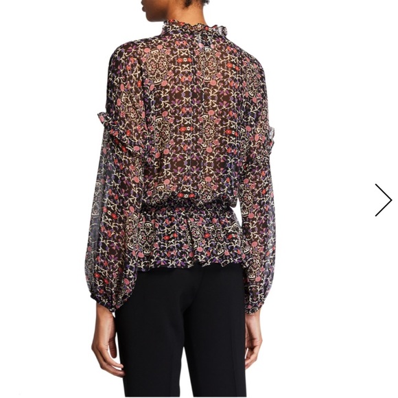 MISA Los Angeles**Vera Ruffles Blouse**Med. $238 - Picture 3 of 4